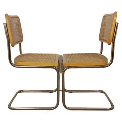Chair, 1980s, Pair Design Classic with Gilded Frame