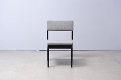 Chair 3100 by Willy Guhl for Dietiker  1959 Switzerland newly upholstered grey