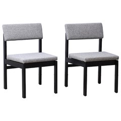 Chair 3100 by Willy Guhl for Dietiker  1959 Switzerland newly upholstered grey