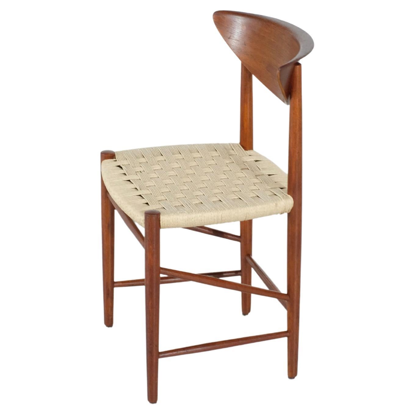 Chaise " 316 " par Peter Hvidt & Mölgaard Nielsen pour Søborg Møbelfabrik.