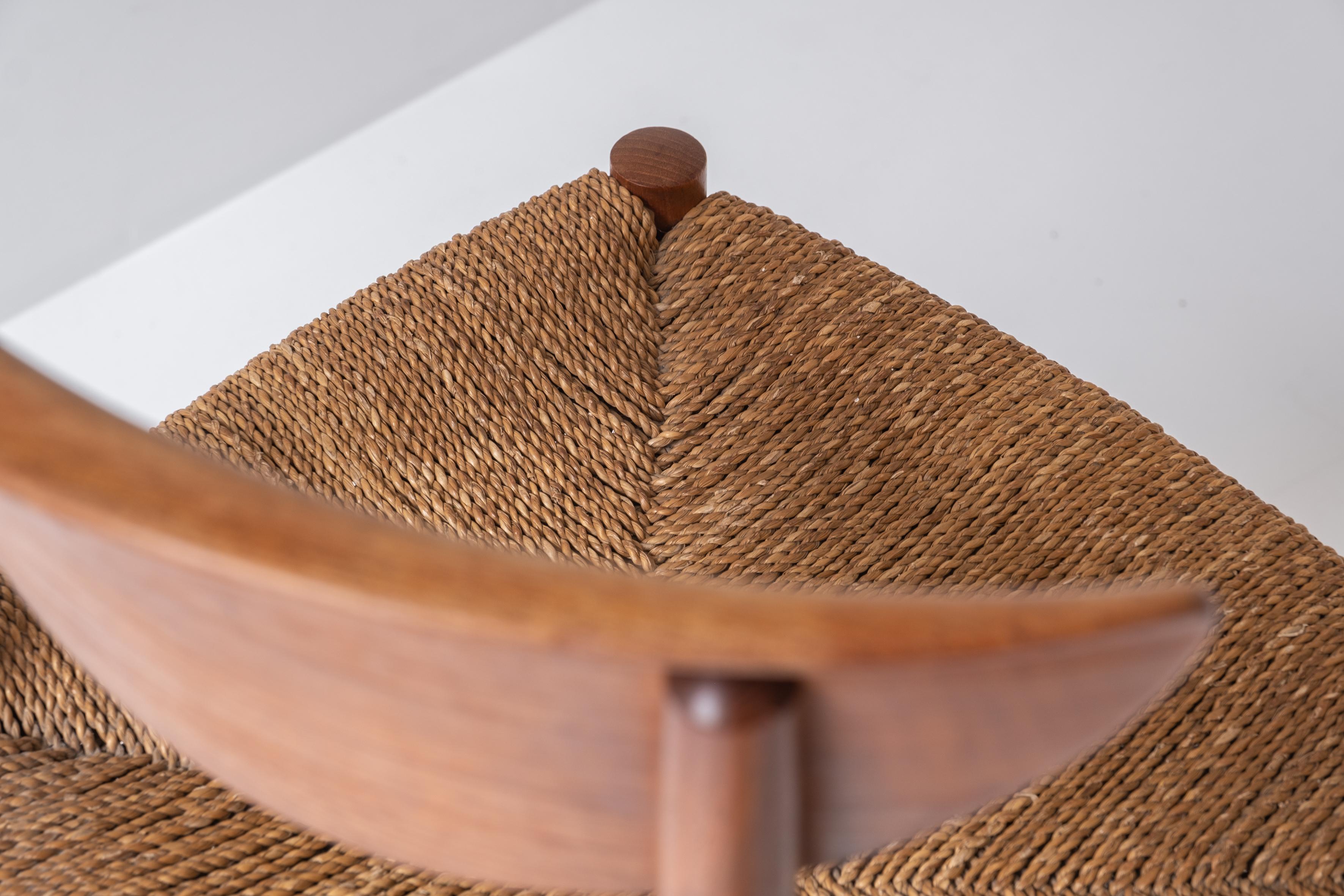 Chair '316' by Peter Hvidt & Orla Mølgaard-Nielsen for Søborg, Denmark 1960s 3