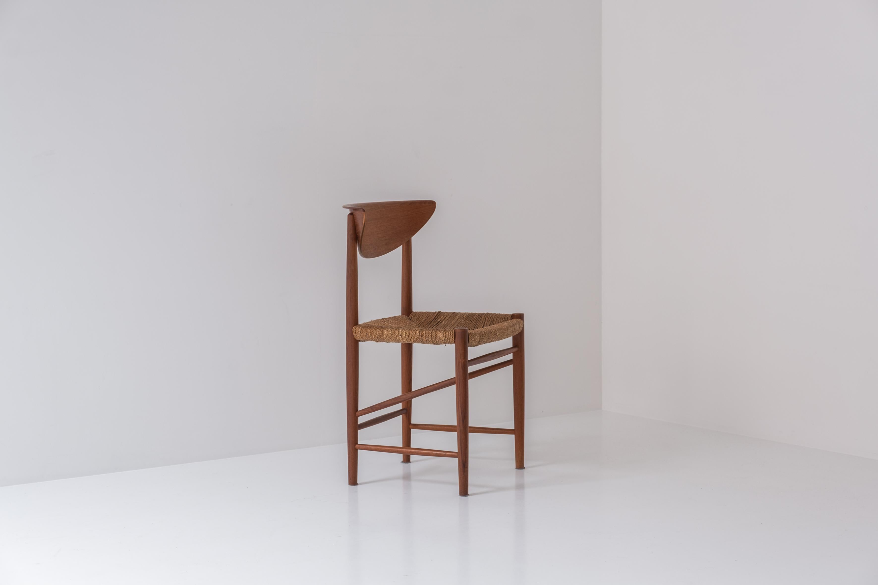 Chair '316' by Peter Hvidt & Orla Mølgaard-Nielsen for Søborg, Denmark 1960s 5