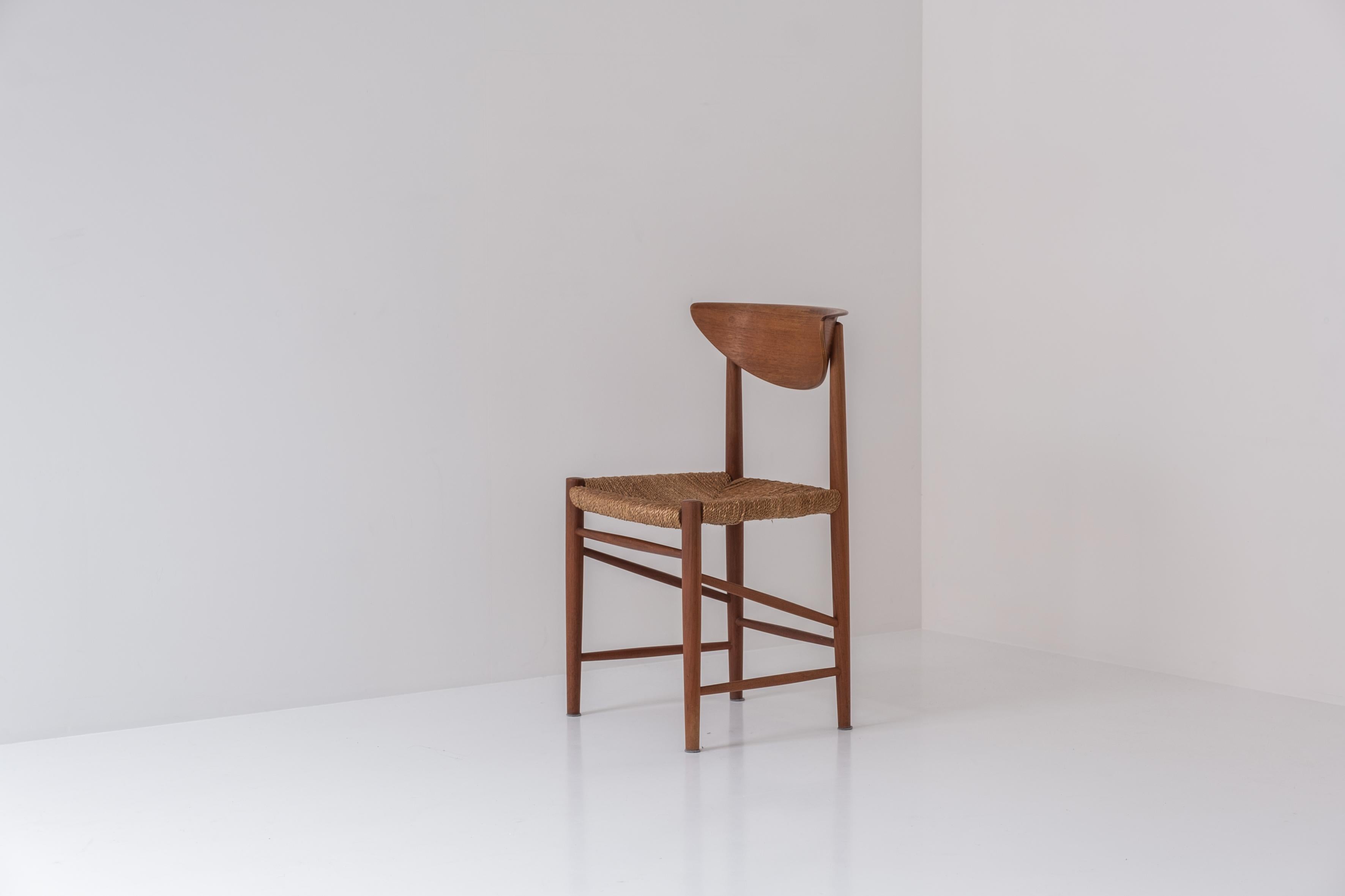 Chair '316' by Peter Hvidt & Orla Mølgaard-Nielsen for Søborg, Denmark 1960s 6