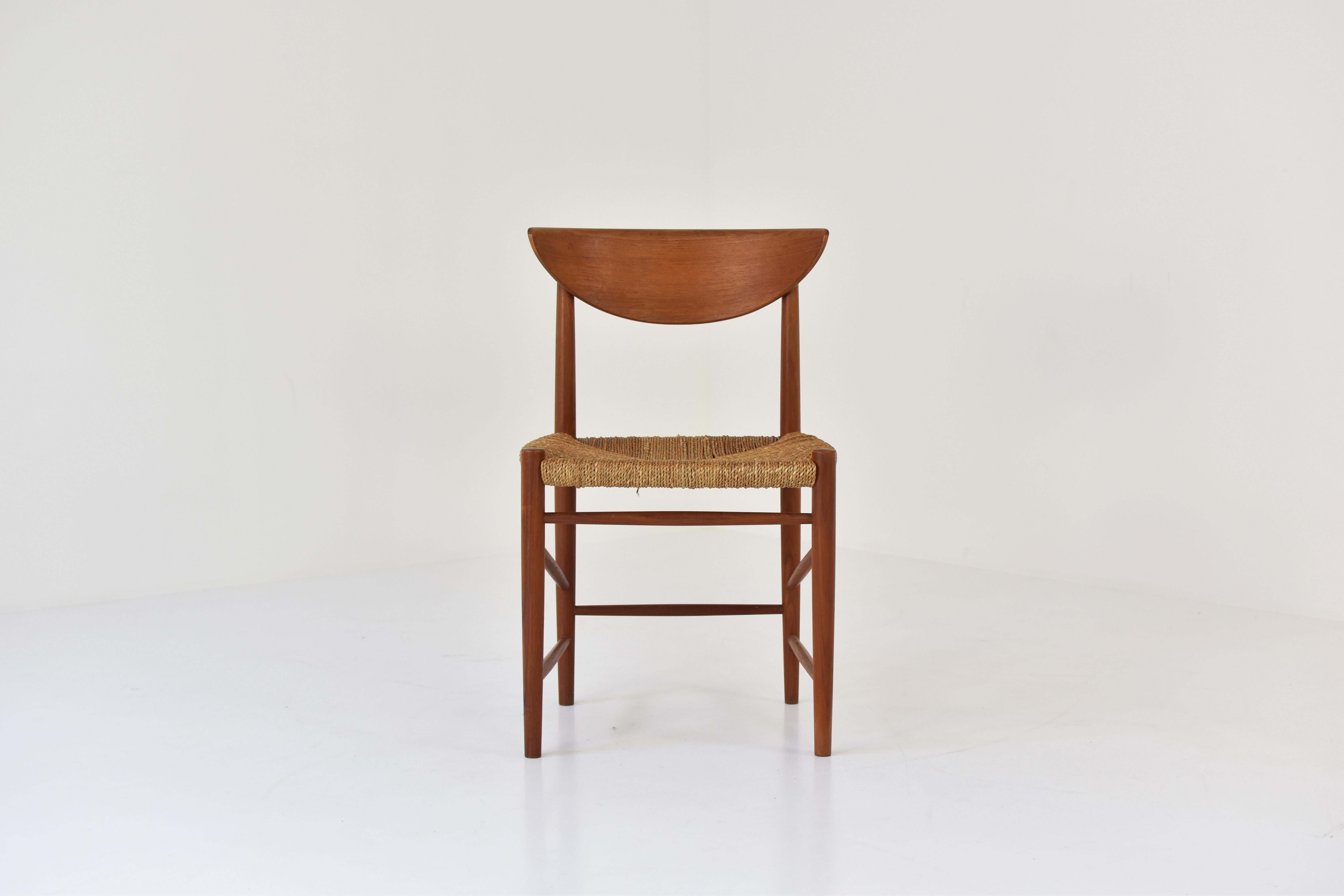 Scandinavian Modern Chair '316' by Peter Hvidt & Orla Mølgaard-Nielsen for Søborg, Denmark 1960s