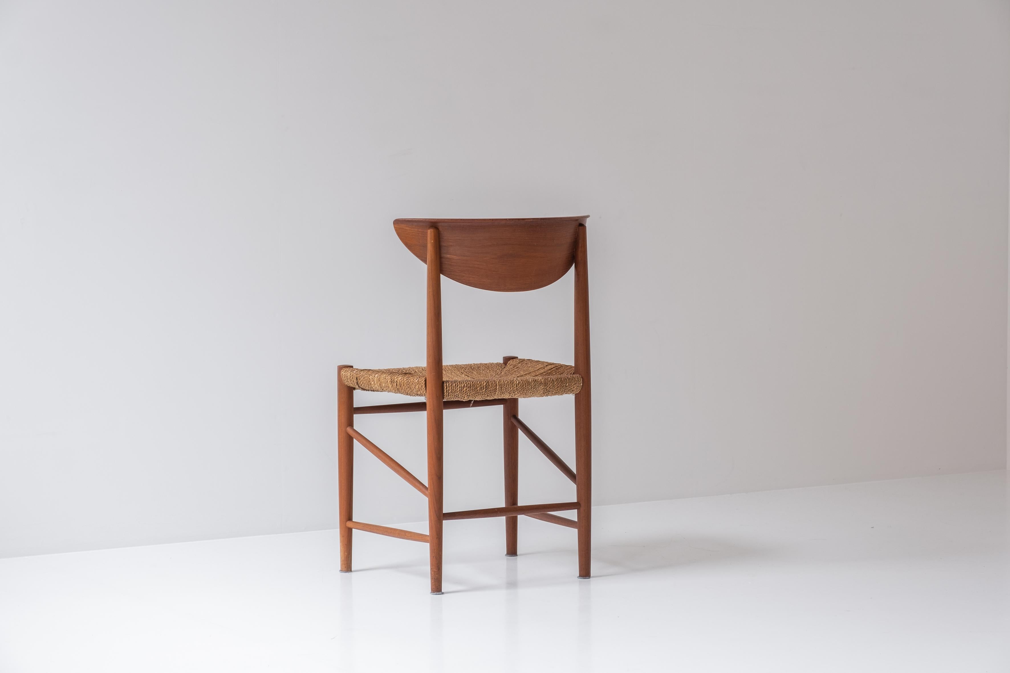 Chair '316' by Peter Hvidt & Orla Mølgaard-Nielsen for Søborg, Denmark 1960s In Good Condition In Antwerp, BE