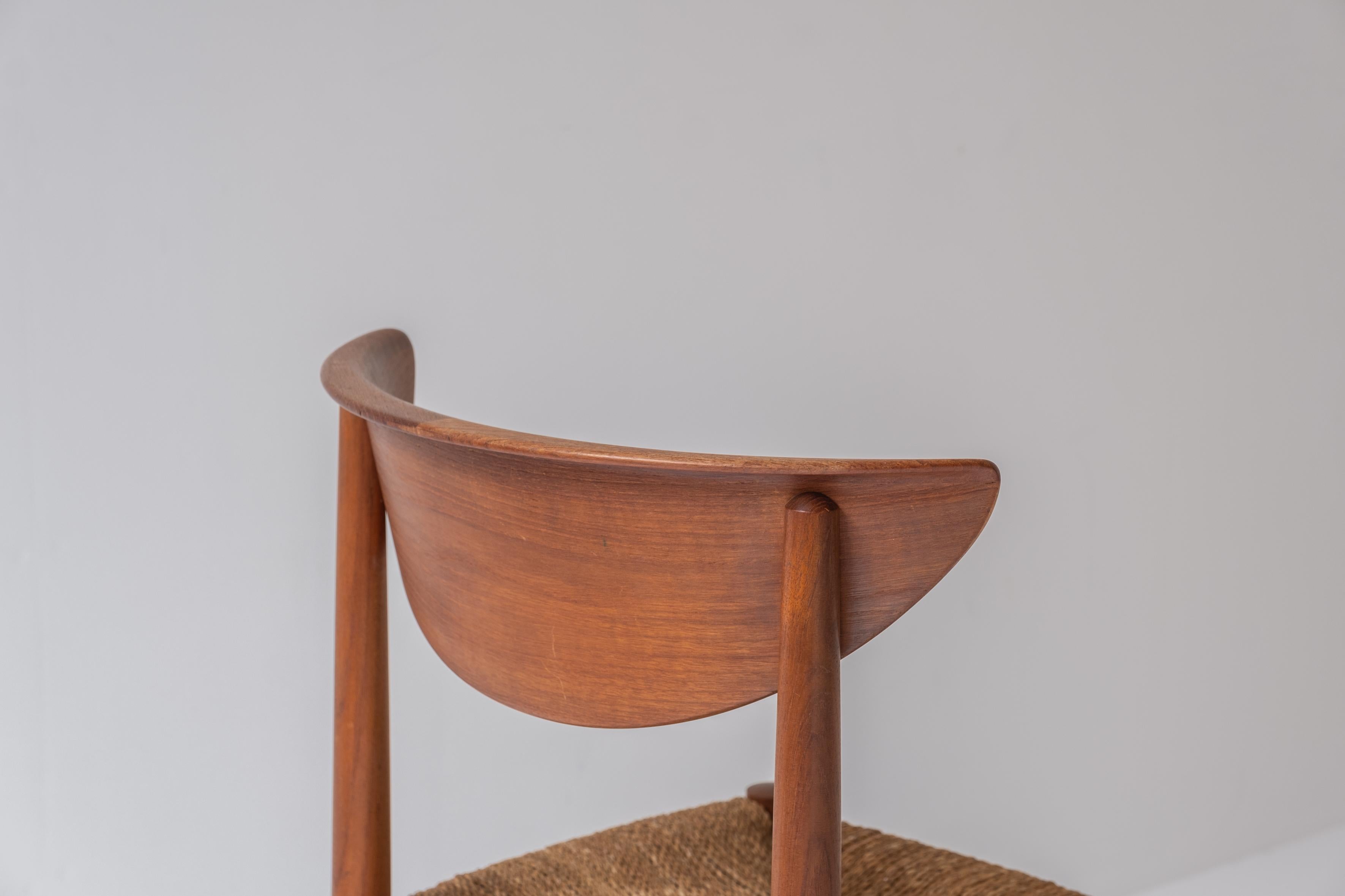 Chair '316' by Peter Hvidt & Orla Mølgaard-Nielsen for Søborg, Denmark 1960s 1