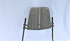 Chair, Aluminum, Midcentury by the Designer Robert  Josten Style