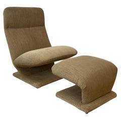 Chair and Ottoman by D.I.A 'Design Institute Of America'