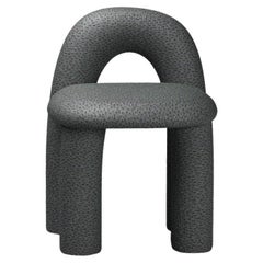 Silla Arcy en tejido Kvadrat negro by Alter Ego Studio