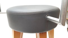 Sedia Poltrona "Techno" Design Philipp Starck For L'Oreal by Maletti, anni '80