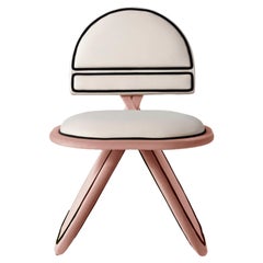 Sessel Samt Nude Dovain Studio Design Sergio Prieto Deco gepolstert