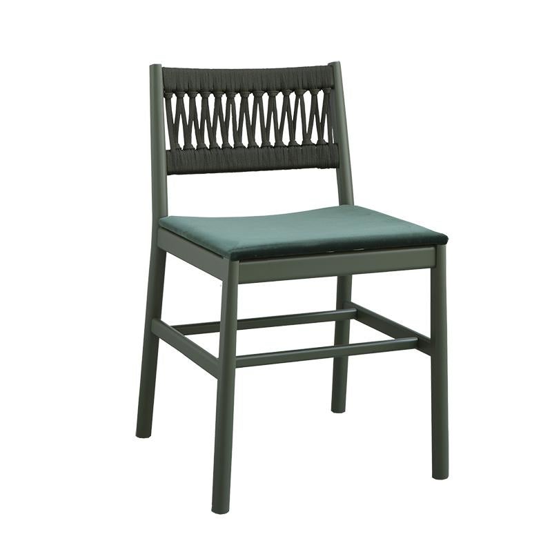 Chair Art, 0020-LE in Beechwood Painted and Wood Seat by Emilio Nanni For Sale 6