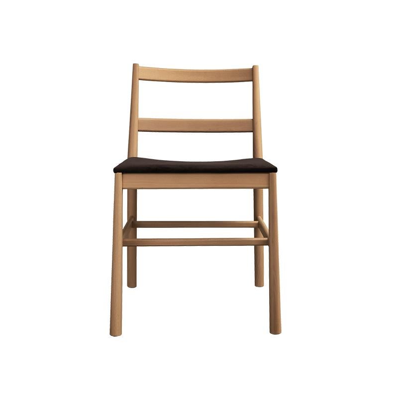 Italian Chair Art, 0020-LE in Beechwood Painted and Wood Seat by Emilio Nanni For Sale