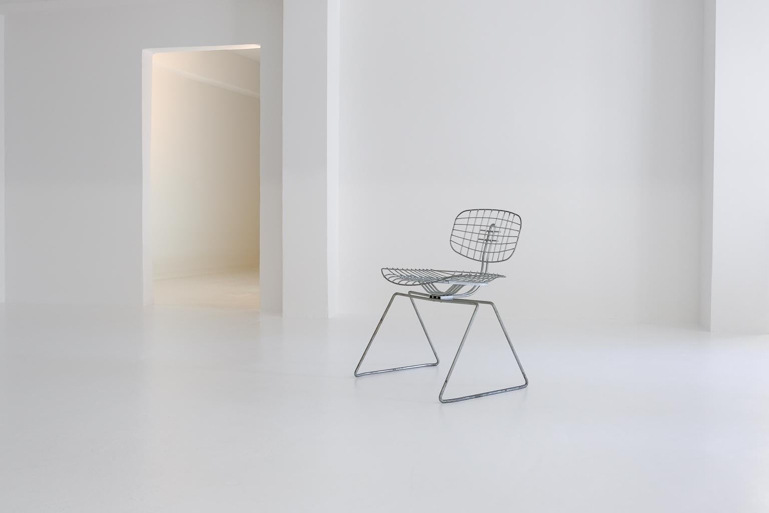 Modern Chair Beaubourg, Michel Cadestin & Georges Laurent for the Centre Pompidou For Sale
