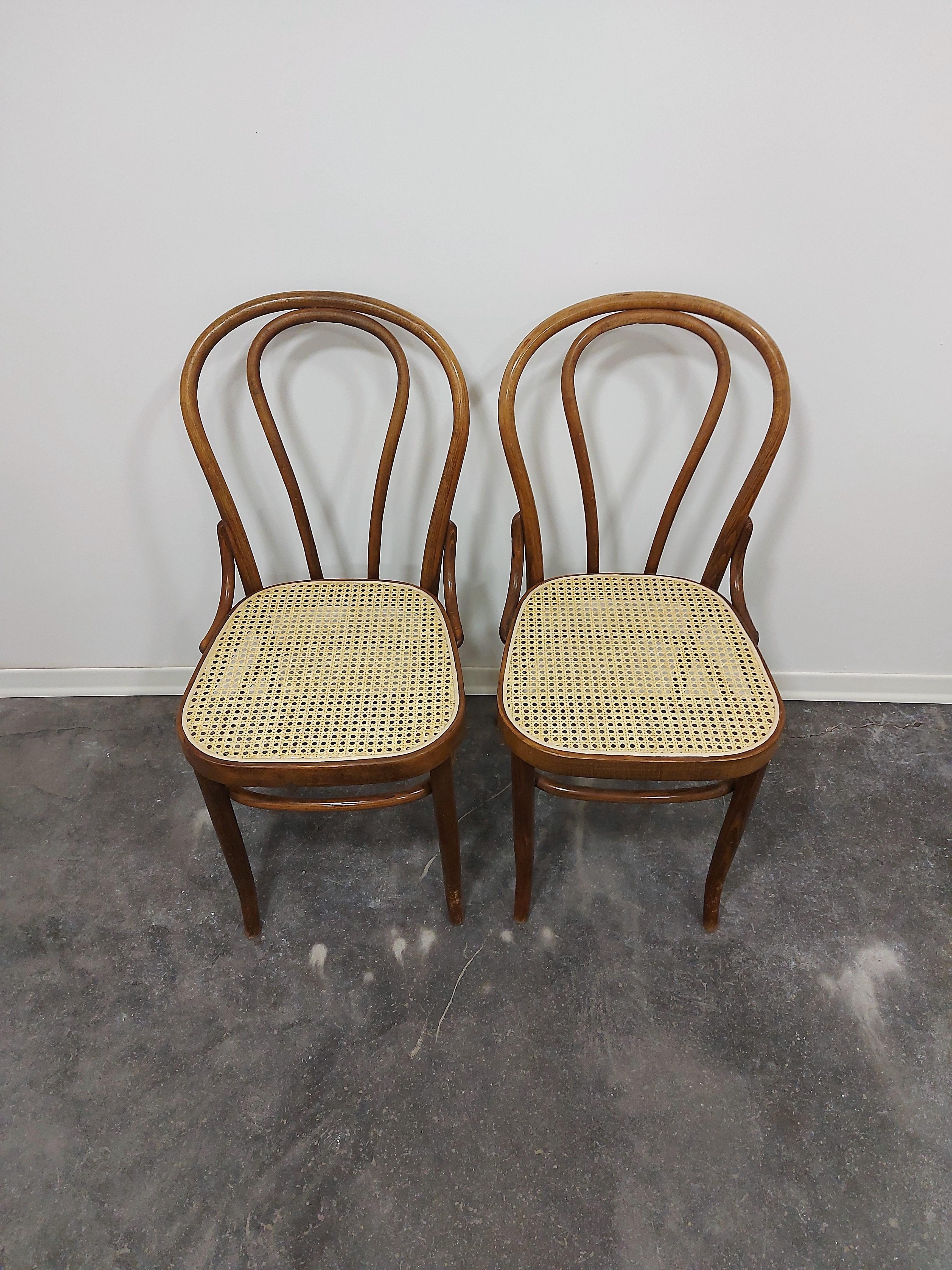Mid-20th Century Chair, Bentwood 1960s, 1 of 3 For Sale