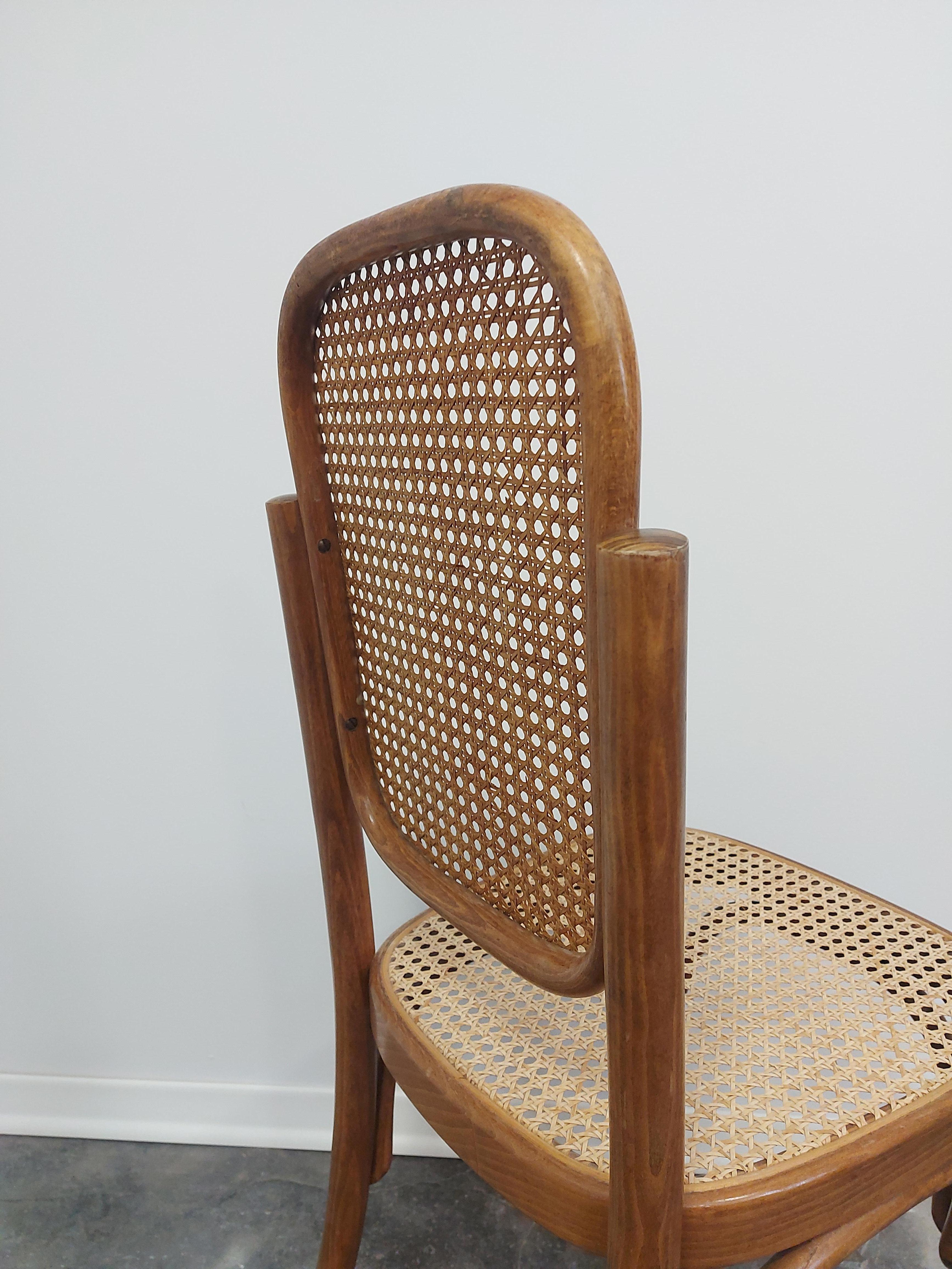 Chair, Bentwood Cane, 1960s For Sale 1