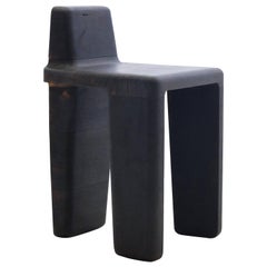 Chair Bone i, Hand-Sculpted, Signed Loic Bard