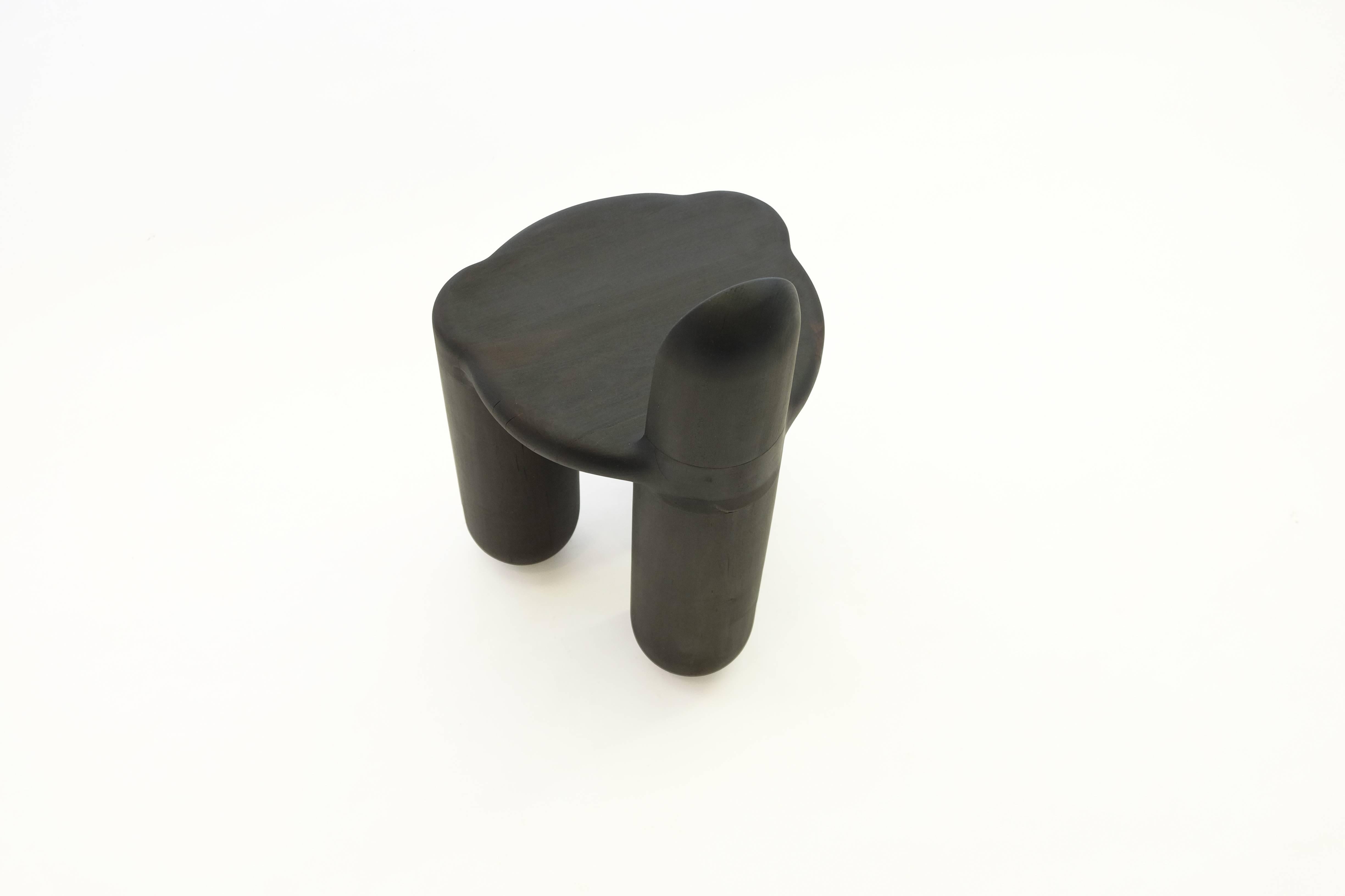 Modern Chair Bone II, Hand Sculpted, Signed Loic Bard For Sale