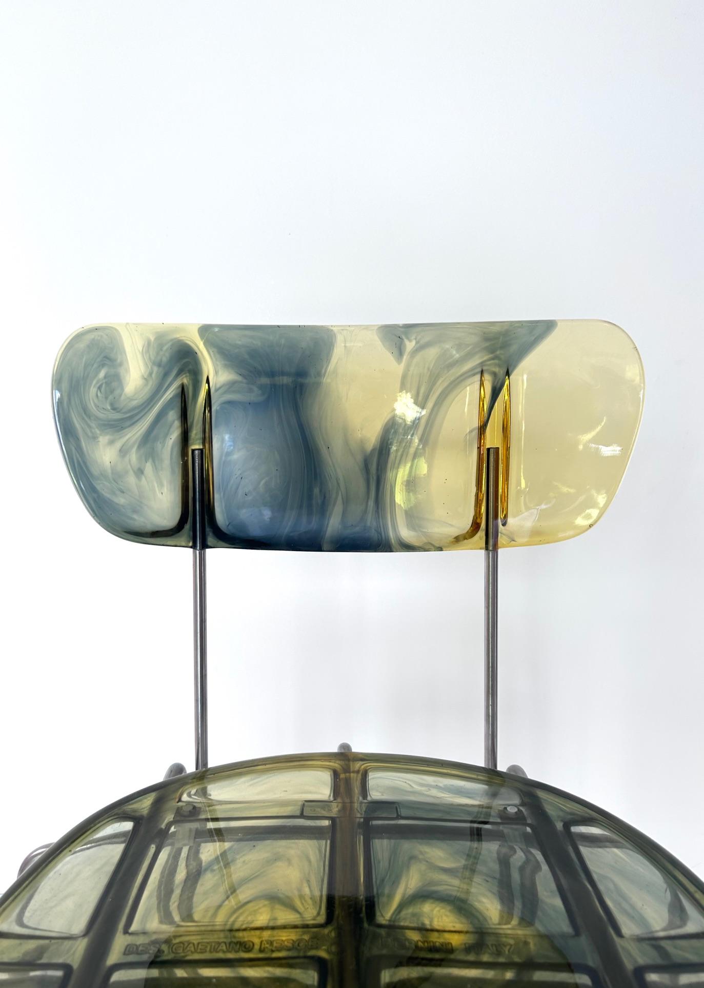 Chair Broadway 929 by Gaetano Pesce for Bernini, 1993 1