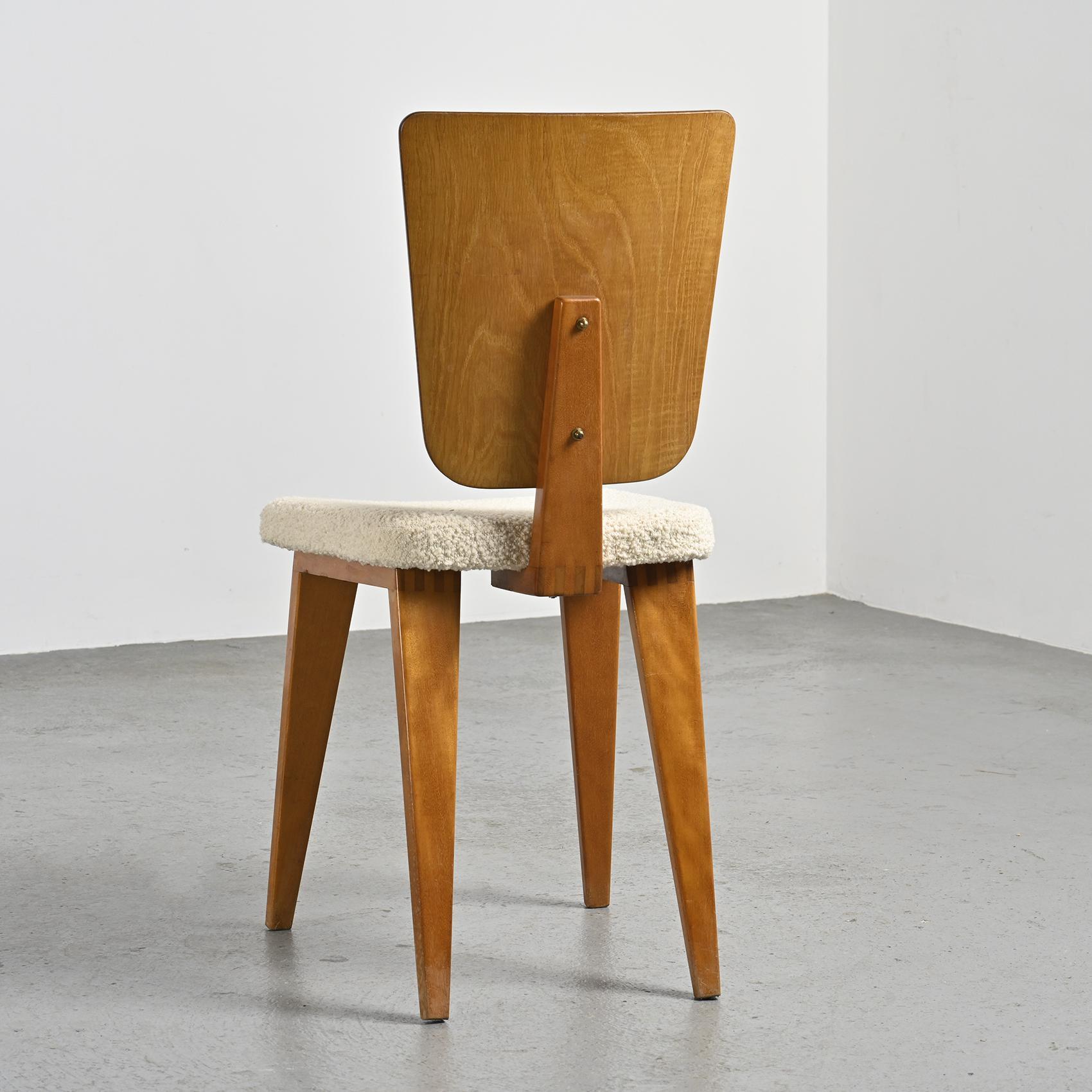 French Chair by André Sornay, Lyon France For Sale