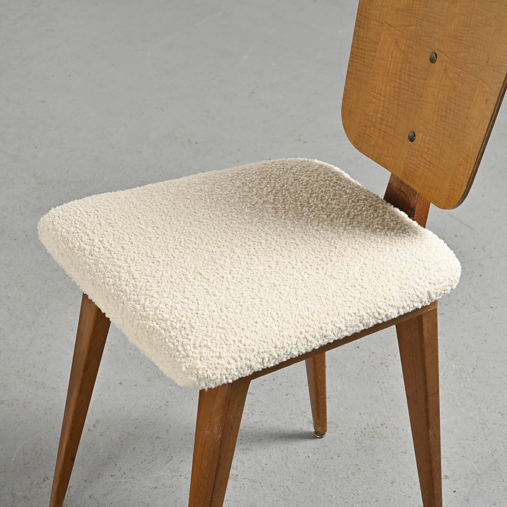 20th Century Pair of Chairs by André Sornay, Lyon France For Sale