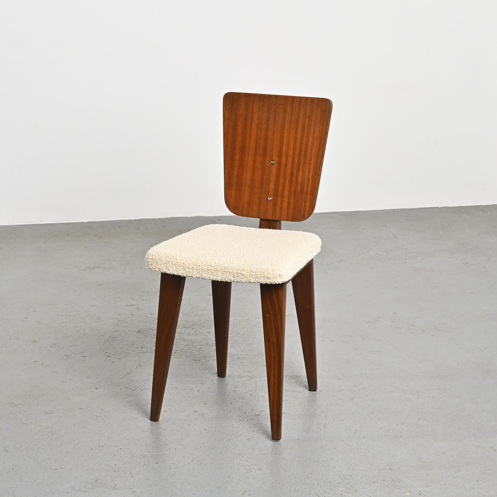 Silla de André Sornay, Lyon Francia Madera en venta