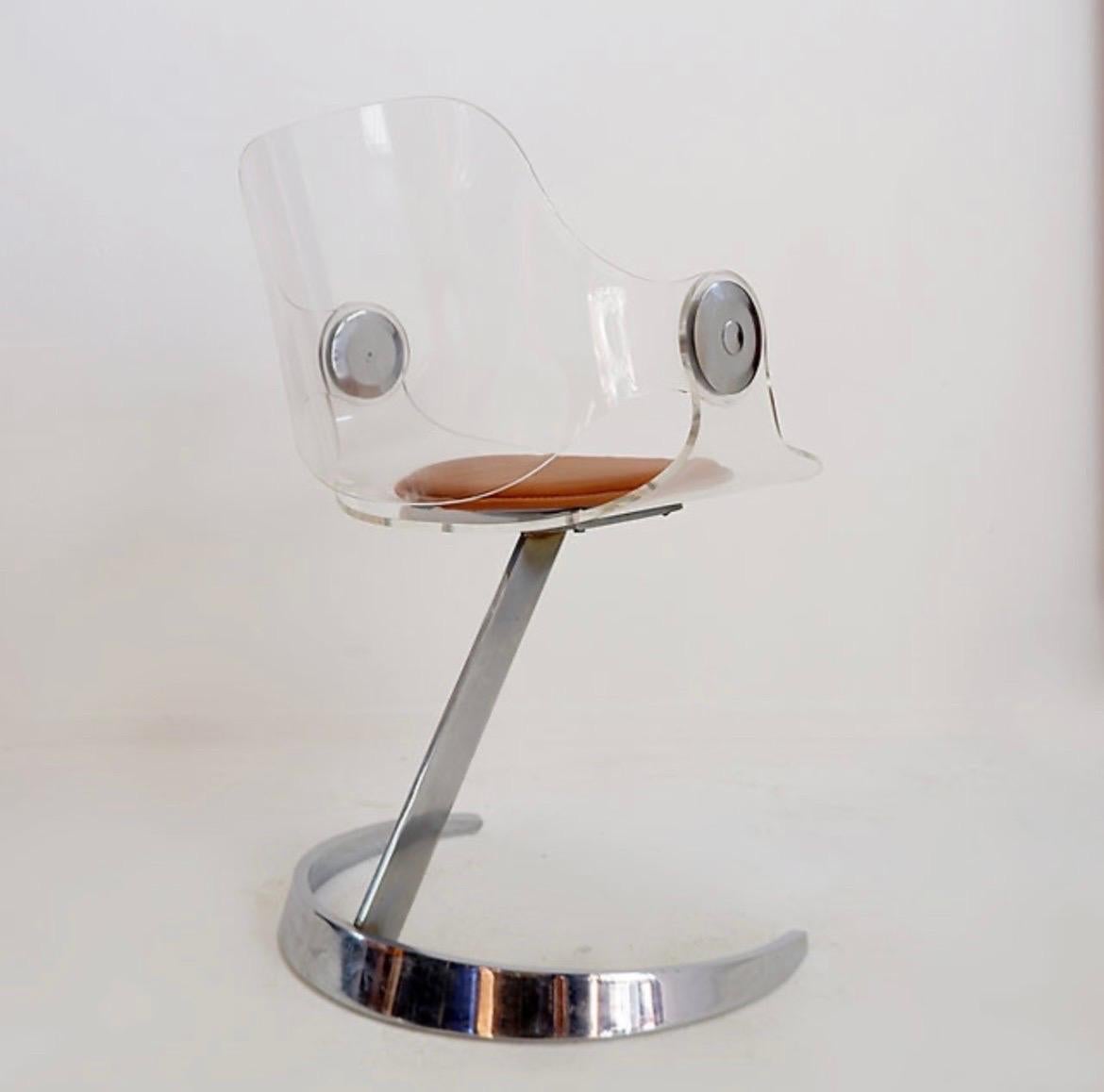 Chair by Boris Tabacoff for MMM, 1970s 3