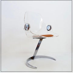 Sedia di Boris Tabacoff per MMM, anni '70