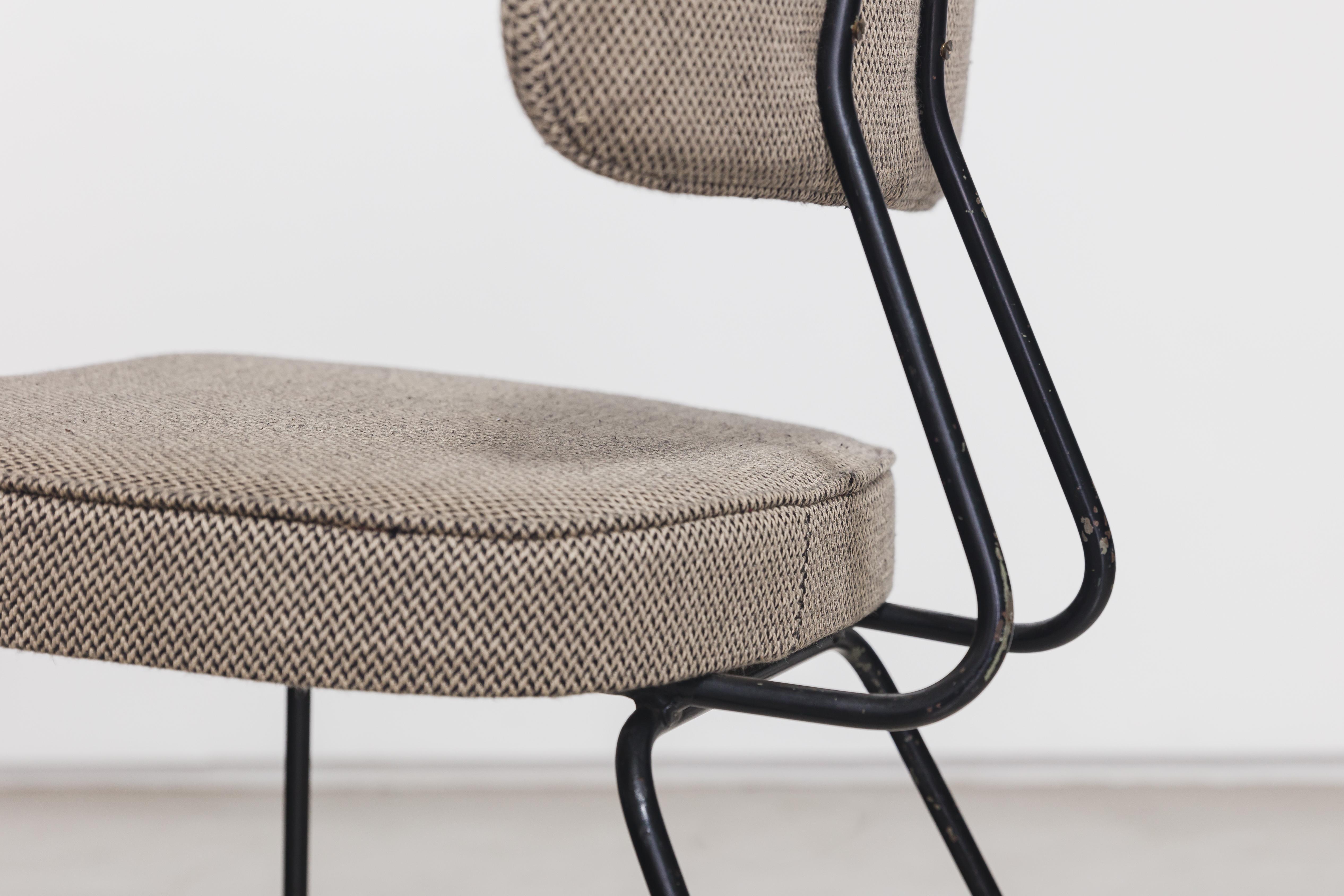 Mid-20th Century Chair by Carlo Hauner and Martin Eisler, Midcentury Brazilian Design For Sale