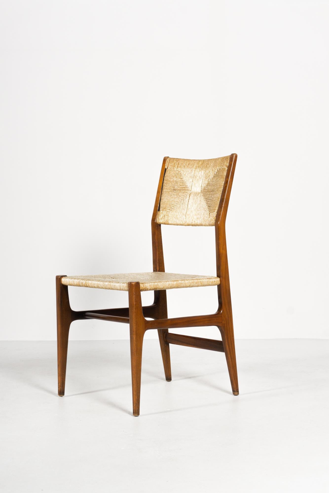 Mid-Century moderno Sedia di Gio Ponti del 1952 circa in vendita