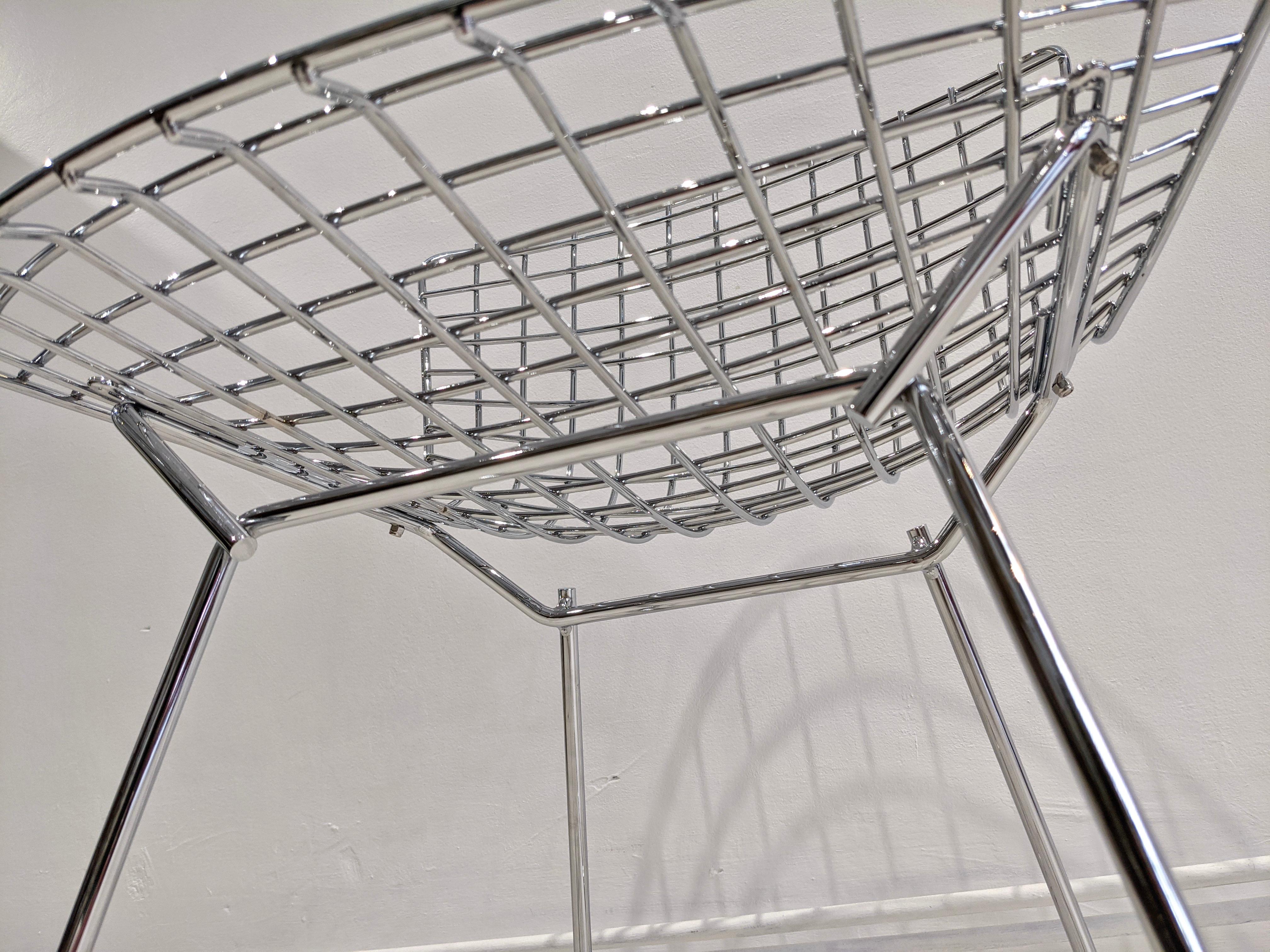 Steel Chair by Harry Bertoia for Knoll