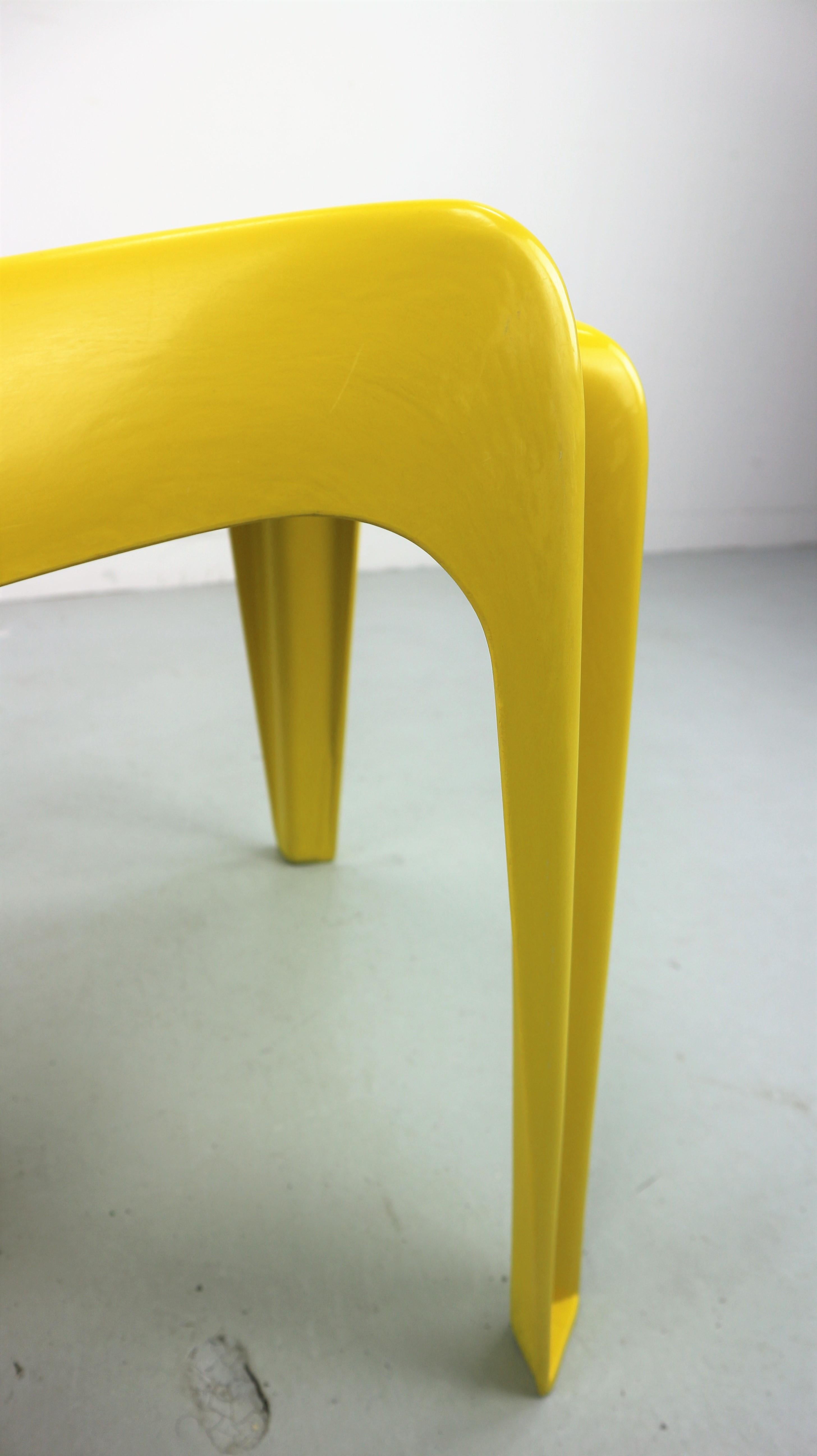 6x Chair by Helmut Bätzner for Bofinger, 1960s  4