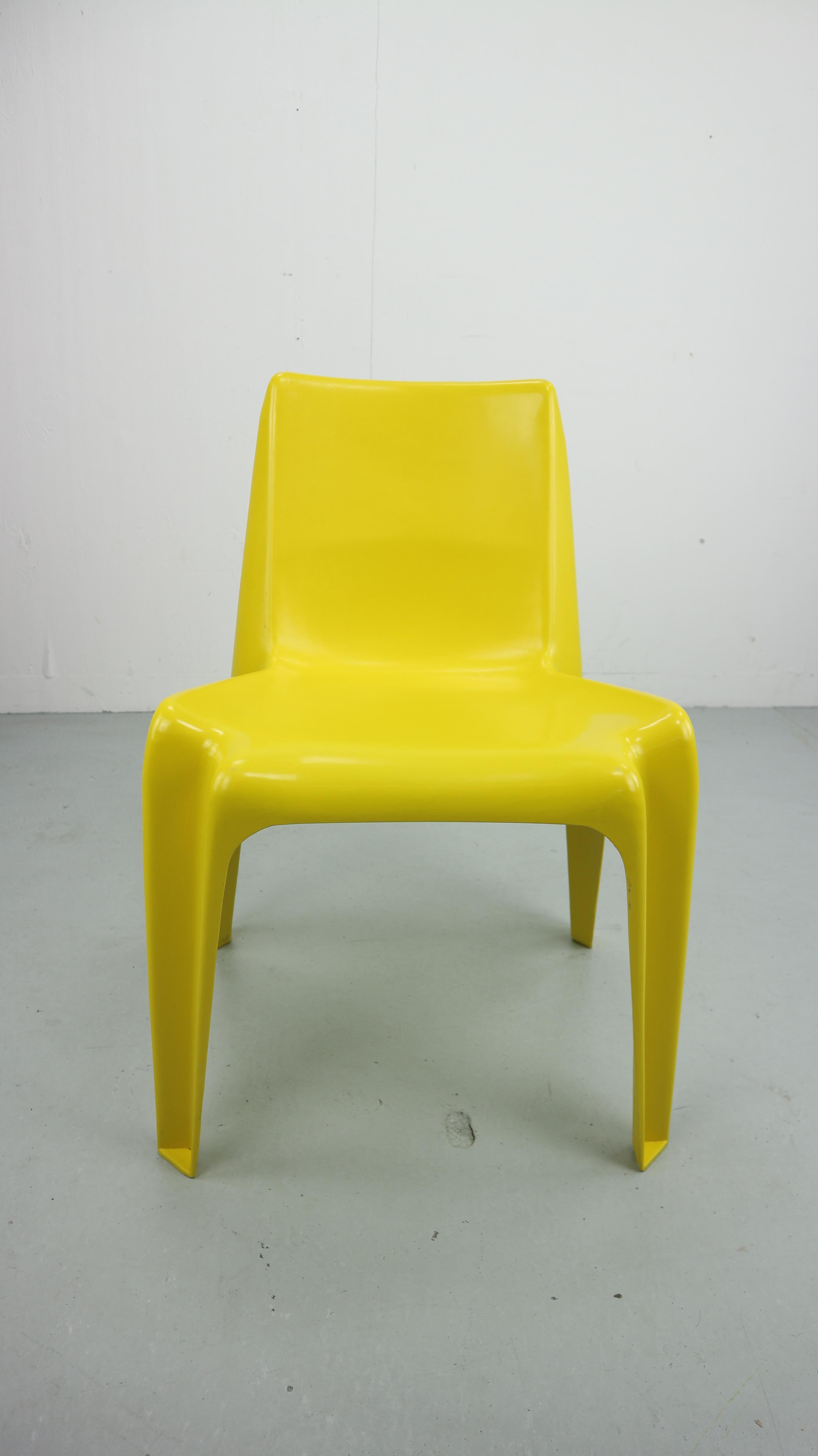 Fiberglass 6x Chair by Helmut Bätzner for Bofinger, 1960s 