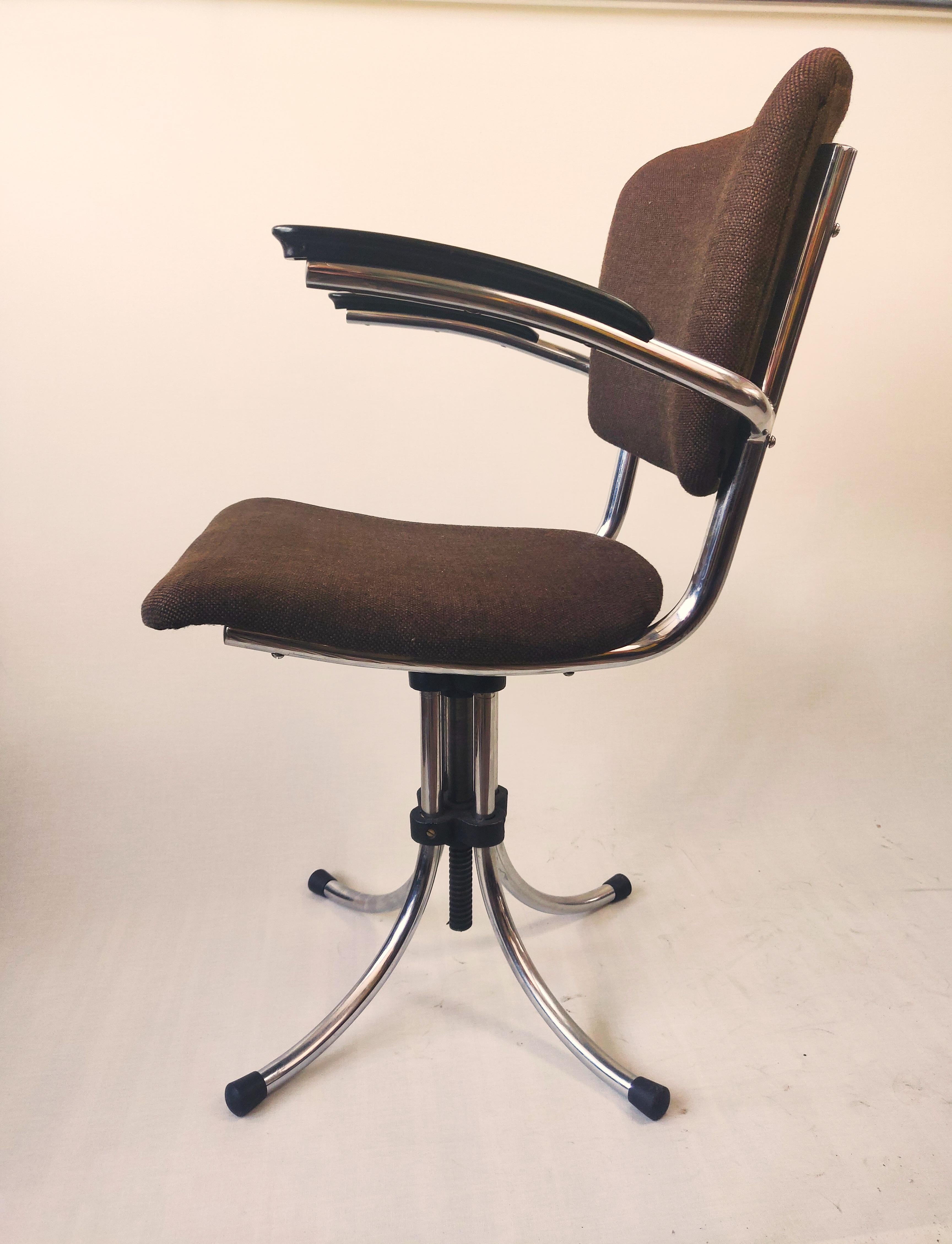 Mid-Century Modern Chair by Paul Schuitema for Fana, Rotterdam, 1960s For Sale