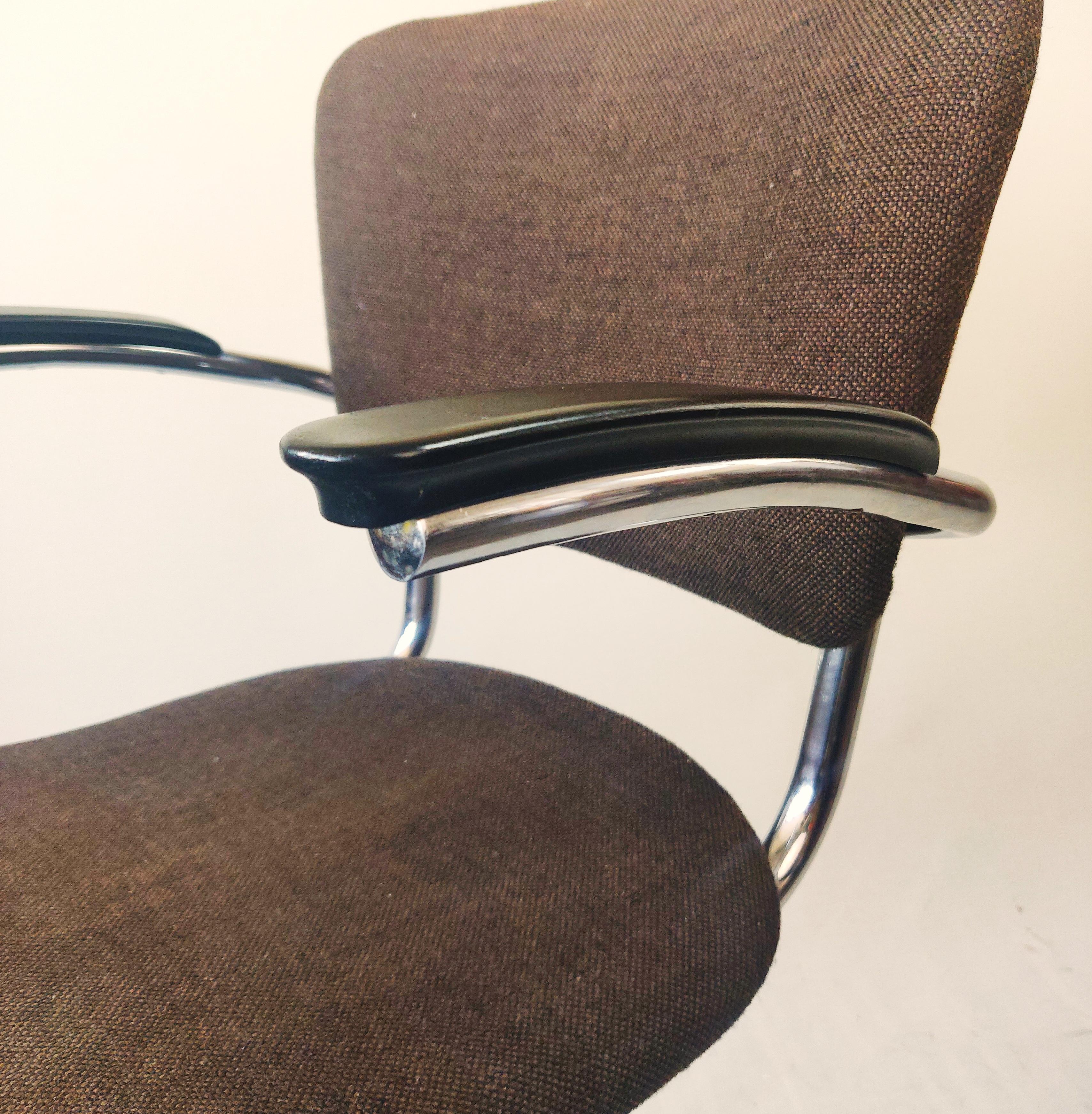 Mid-20th Century Chair by Paul Schuitema for Fana, Rotterdam, 1960s For Sale