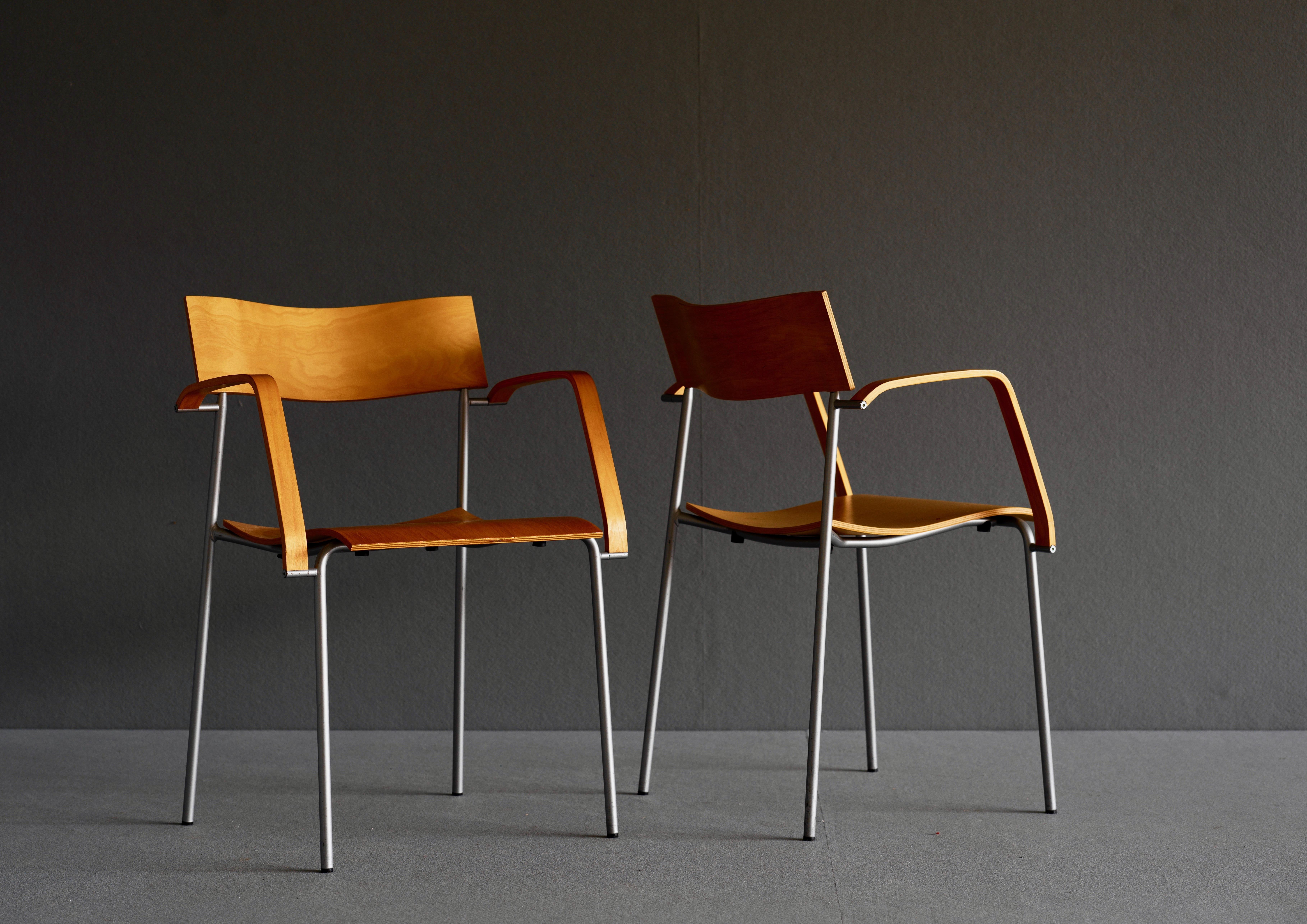 Swedish Chair by Peter Hiort-Lorenzen and Johannes Foersom for Lammhults For Sale