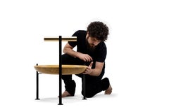 Chair Canoa on Tropical Brazilian Hardwood