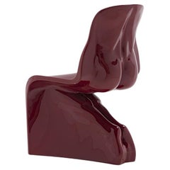 Casamania & Horm Him Chair - Glossy wine Red - design Fabio Novembre