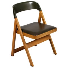 Italian Chair Compasso Patented in 1980s, by Afra & Tobia Scarpa per Piarotto