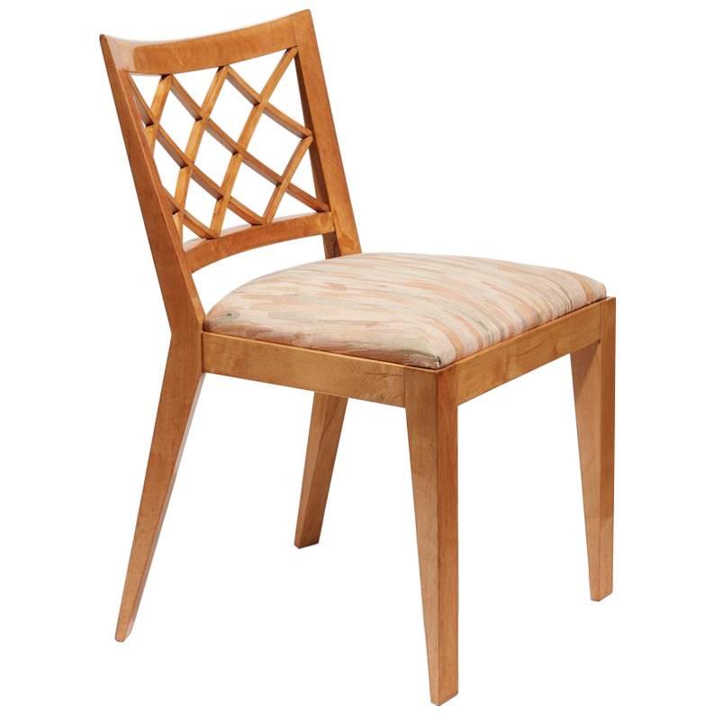 Chair, "Croisillon" Model, by Jean Royère, circa 1950