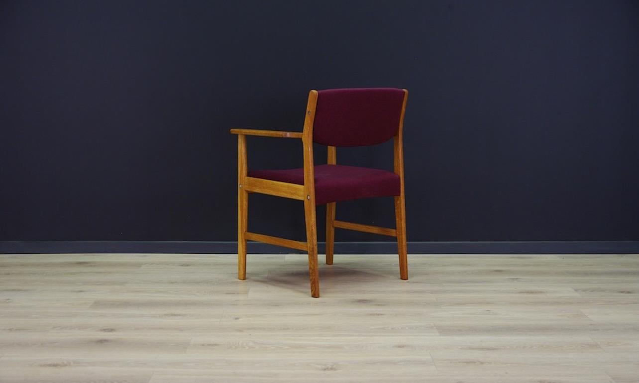 Chair Danish Design Ash Midcentury Retro Armchair For Sale 2