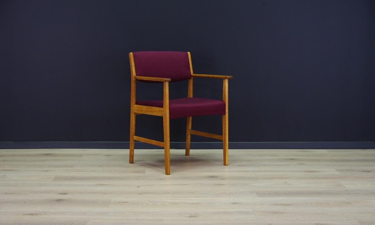 Mid-Century Modern Chair Danish Design Ash Midcentury Retro Armchair For Sale