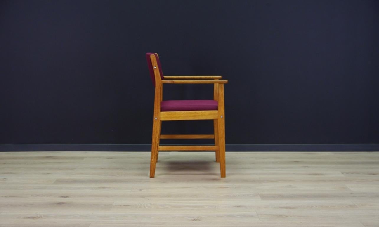 Woodwork Chair Danish Design Ash Midcentury Retro Armchair For Sale