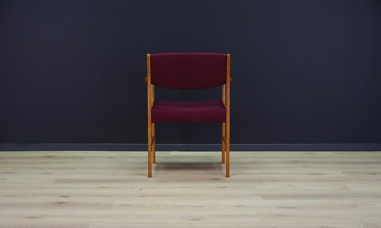 Chair Danish Design Ash Midcentury Retro Armchair For Sale 1