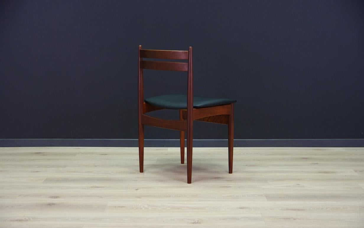 Chair Danish Design Teak Midcentury Classic, 1960s In Good Condition For Sale In Szczecin, Zachodniopomorskie