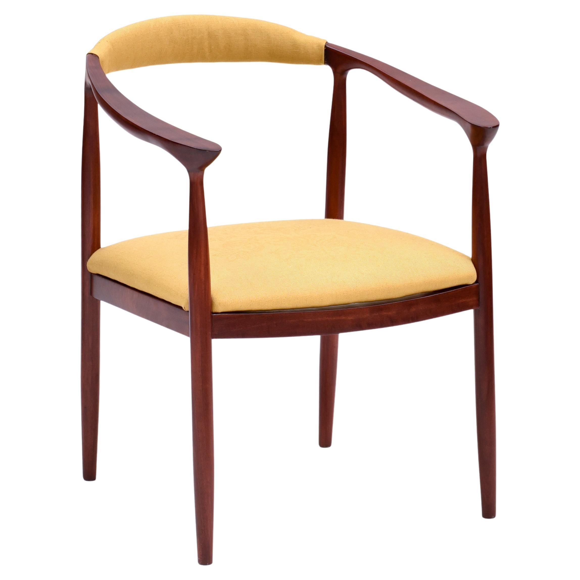 Chair "Danish" in Brazilian Wood, by Carlo Benvenuto Fongaro for Móveis Ambiente For Sale