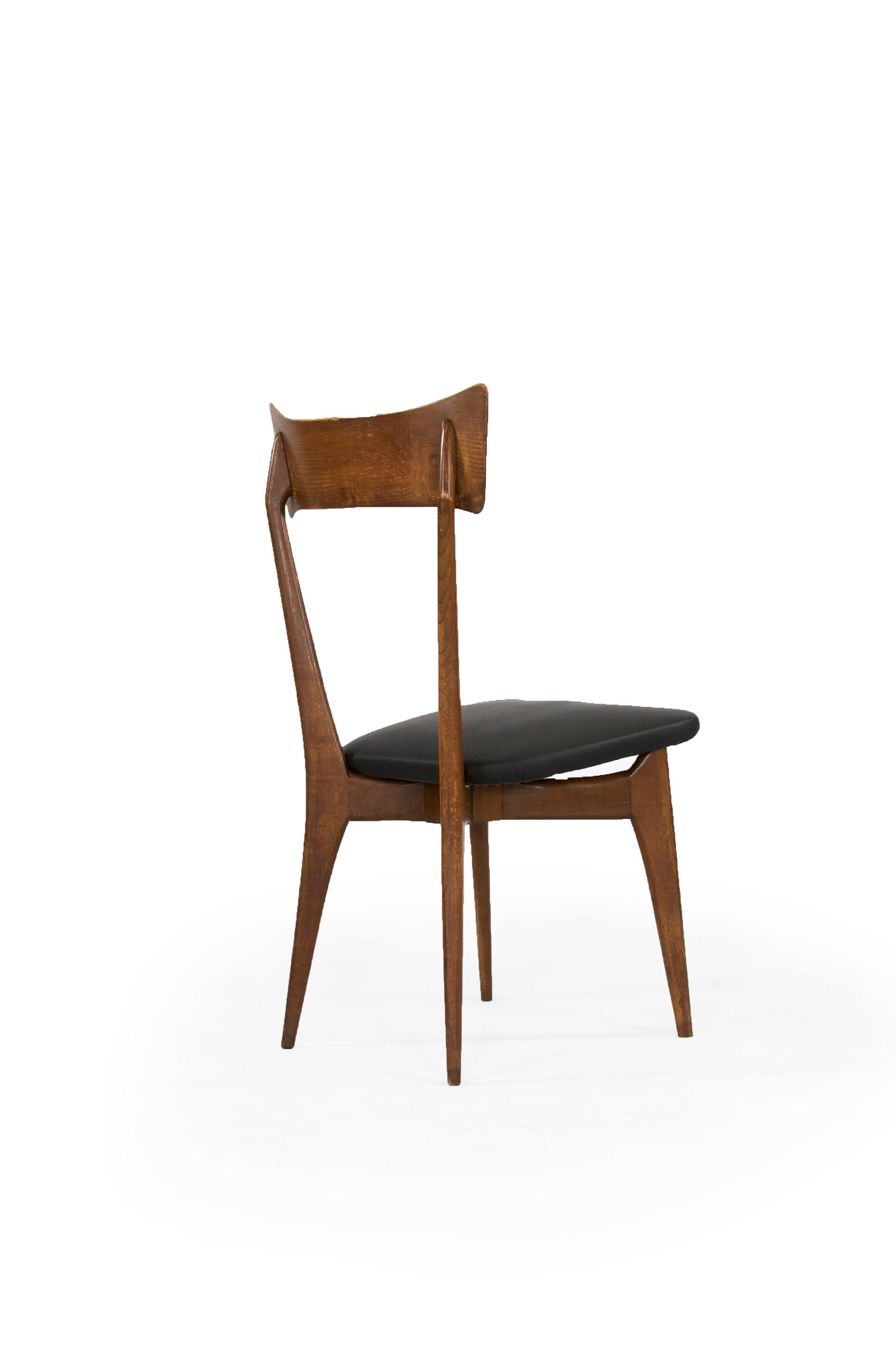 Italian Chair, Design by Ico & Luisa Parisi, Italy, 1940s