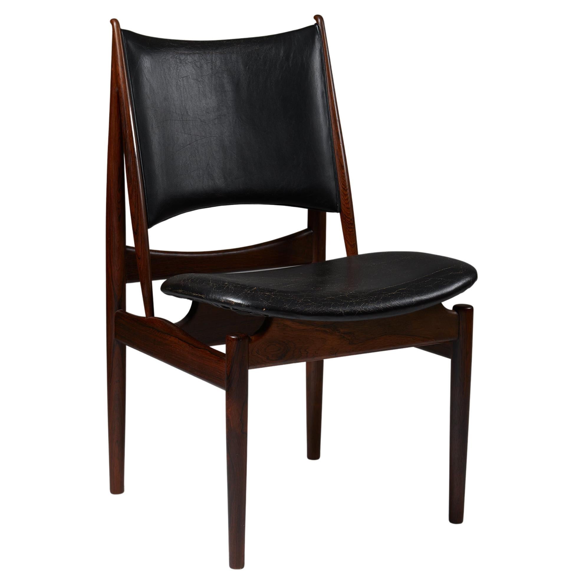 Stuhl „Egyptian“ entworfen von Finn Juhl für Niels Vodder, Dänemark, 1949 im Angebot