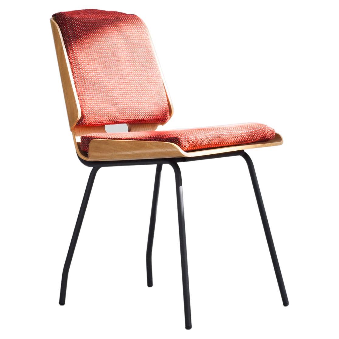 Chair Designed by Giancarlo De Carlo, Manufactured by Arflex, Italy, 1954 For Sale