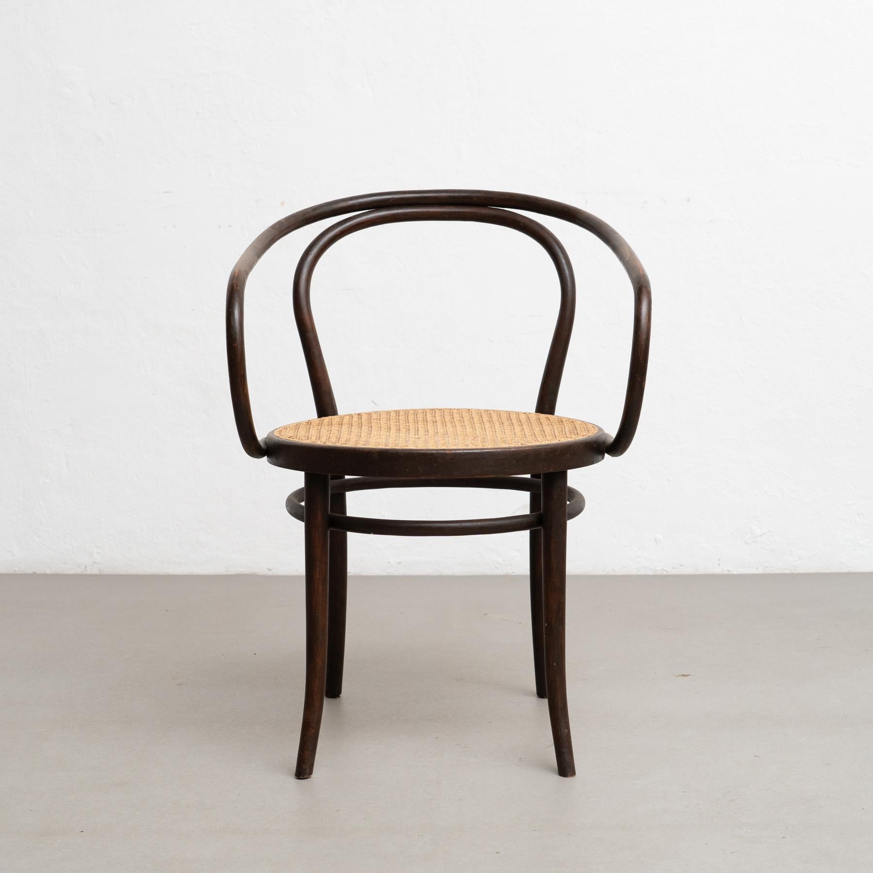 Mid-Century Modern Chaise conçue par Ligna dans le style de Thonet, vers 1940. en vente